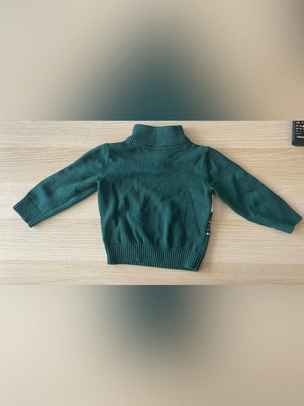 12-24 mos Green Winter Sweaters (x2) Bundle